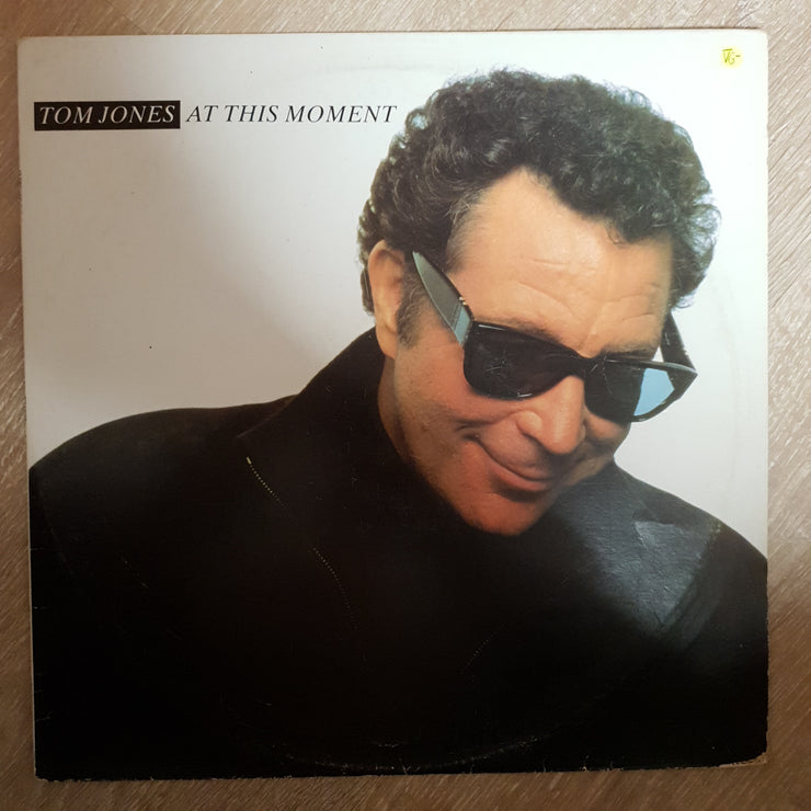 Tom Jones ‎– At This Moment - Vinyl LP Record - Opened  - Very-Good- Quality (VG-) - C-Plan Audio