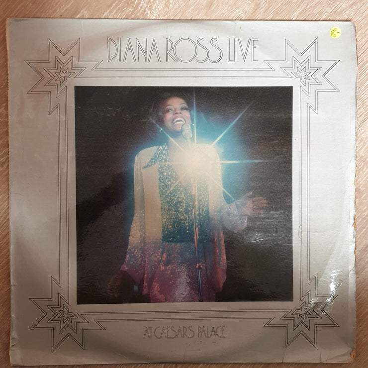 Diana Ross Live At Caesar's Palace - Vinyl LP Record - Opened  - Very-Good- Quality (VG-) - C-Plan Audio