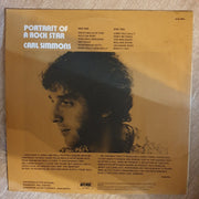 Carl Simmons ‎– Portrait Of A Rock Star Vinyl LP Record - Opened  - Very-Good Quality (VG) - C-Plan Audio