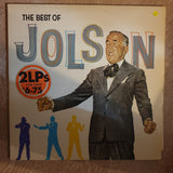 Al Jolson ‎– The Best Of Al Jolson - Double Vinyl LP Record - Opened  - Very-Good+ Quality (VG+) - C-Plan Audio