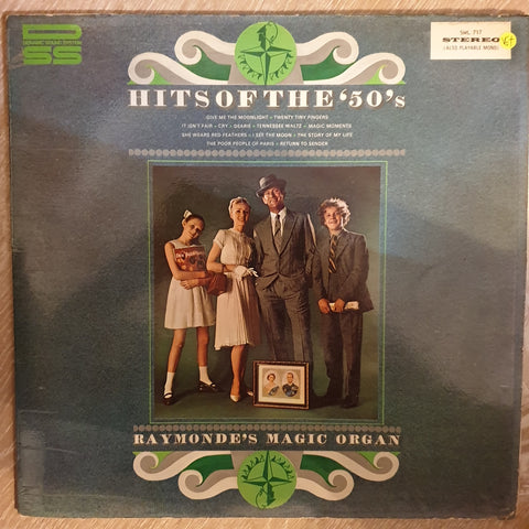 Raymond's Magic Organ - Hit's Of The 50's - Vinyl LP Record - Opened  - Very-Good+ Quality (VG+) - C-Plan Audio
