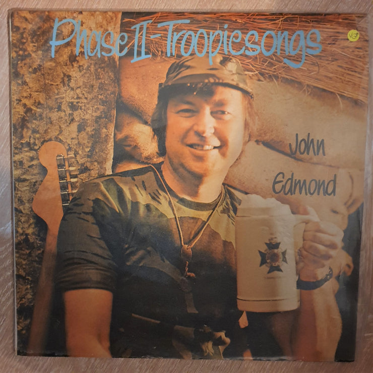 John Edmond ‎– Troopiesongs - Phase II -  Vinyl LP Record - Opened  - Very-Good+ Quality (VG+) - C-Plan Audio