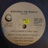 John Lennon ‎– Watching The Wheels  - Vinyl 7" Record - Opened  - Very-Good Quality (VG) - C-Plan Audio