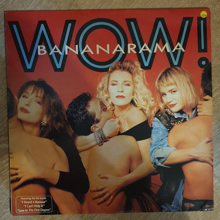 Bananarama ‎– Wow! - Vinyl LP Record - Opened  - Very-Good+ Quality (VG+) - C-Plan Audio