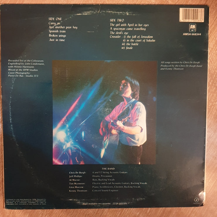 Chris De Burgh - Live in South Africa  - Vinyl LP - Opened  - Very-Good Quality (VG) - C-Plan Audio