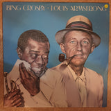 Bing Crosby & Louis Armstrong ‎– Bing Crosby & Louis Armstrong - Vinyl LP Record - Opened  - Very-Good- Quality (VG-) - C-Plan Audio