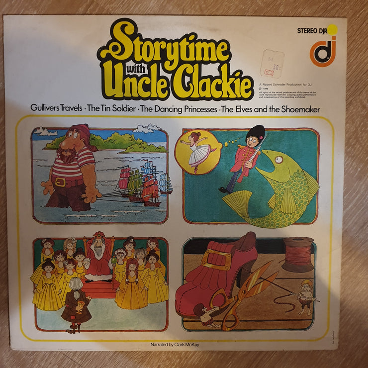 Clark McKay - Storytime with Uncle Clackie - Vinyl LP - Opened  - Very-Good Quality (VG) - C-Plan Audio