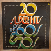 20 Super Hits of The 60's & 70's ‎– Vinyl LP Record - Opened  - Very-Good+ Quality (VG+) - C-Plan Audio