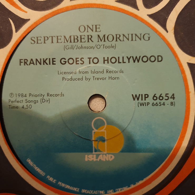 Frankie Goes To Hollywood ‎– Relax - Vinyl 7" Record - Very-Good+ Quality (VG+) - C-Plan Audio