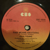 Paul Young ‎– Every Time You Go Away - Vinyl 7" Record - Very-Good+ Quality (VG+) - C-Plan Audio