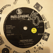 Paul McCartney ‎– Another Day - Vinyl 7" Record - Very-Good+ Quality (VG+) - C-Plan Audio