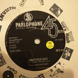 Paul McCartney ‎– Another Day - Vinyl 7" Record - Very-Good+ Quality (VG+) - C-Plan Audio