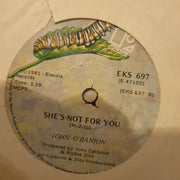 John O'Banion ‎– Love You Like I Never Loved Before - Vinyl 7" Record - Very-Good+ Quality (VG+) - C-Plan Audio