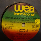 Stevie Nicks With Tom Petty And The Heartbreakers ‎– Stop Draggin' My Heart Around  - Vinyl 7" Record - Opened  - Very-Good Quality (VG) - C-Plan Audio
