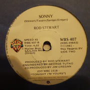 Rod Stewart ‎– Young Turks - Vinyl 7" Record - Very-Good+ Quality (VG+) - C-Plan Audio