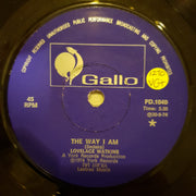 Lovelace Watkins ‎– The Way I Am - Vinyl 7" Record - Very-Good+ Quality (VG+) - C-Plan Audio