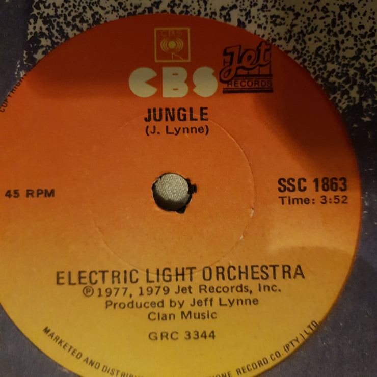 Electric Light Orchestra ‎– Shine A Little Love   - Vinyl 7" Record - Opened  - Very-Good Quality (VG) - C-Plan Audio