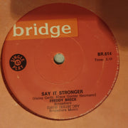 Freddy Breck ‎– We Believe In Tomorrow - Vinyl 7" Record - Very-Good+ Quality (VG+) - C-Plan Audio