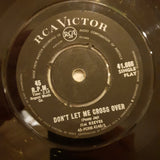 Jim Reeves ‎– Don't Let Me Cross Over / You Kept Me Awake Last Night - Vinyl 7" Record - Opened  - Good+ Quality (G+) - C-Plan Audio