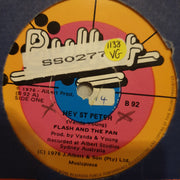 Flash And The Pan ‎– Hey, St.Peter  - Vinyl 7" Record - Opened  - Very-Good Quality (VG) - C-Plan Audio