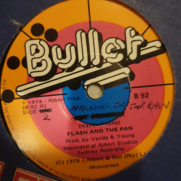 Flash And The Pan ‎– Hey, St.Peter  - Vinyl 7" Record - Opened  - Very-Good Quality (VG) - C-Plan Audio