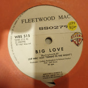 Fleetwood Mac ‎– Big Love - Vinyl 7" Record - Very-Good+ Quality (VG+) - C-Plan Audio