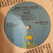 49ers ‎– Touch Me - Vinyl 7" Record - Very-Good+ Quality (VG+) - C-Plan Audio