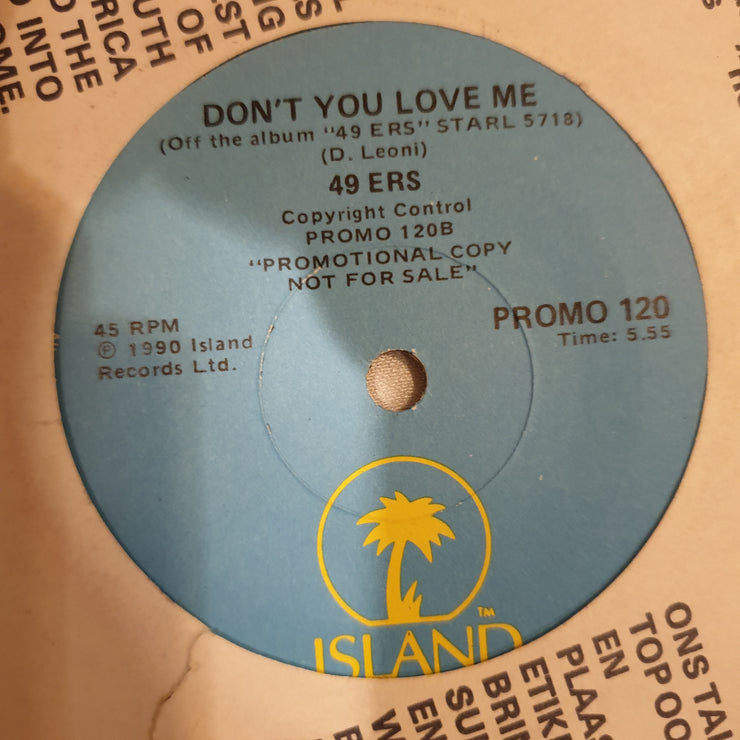 49ers ‎– Touch Me - Vinyl 7" Record - Very-Good+ Quality (VG+) - C-Plan Audio