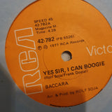 Baccara ‎– Yes Sir I Can Boogie  - Vinyl 7" Record - Opened  - Very-Good Quality (VG) - C-Plan Audio