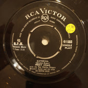 Perry Como ‎– The Island Of Forgotten Lovers / Caterina - Vinyl 7" Record - Very-Good+ Quality (VG+) - C-Plan Audio