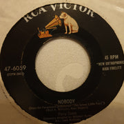 Perry Como ‎– Door Of Dreams / Nobody - Vinyl 7" Record - Very-Good+ Quality (VG+) - C-Plan Audio