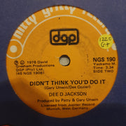Dee D. Jackson ‎– Automatic Lover - Vinyl 7" Record - Opened  - Good+ Quality (G+) - C-Plan Audio