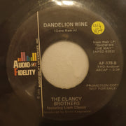 The Clancy Brothers ‎– Streets of London/Dandelion Wine - Vinyl 7" Record - Very-Good+ Quality (VG+) - C-Plan Audio