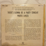 Mario Lanza ‎– There's Gonna Be A Party Tonight - Vinyl 7" Record - Very-Good+ Quality (VG+) - C-Plan Audio