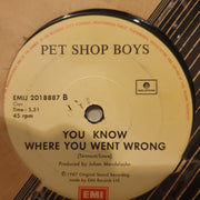 Pet Shop Boys ‎– It's A Sin  - Vinyl 7" Record - Opened  - Very-Good Quality (VG) - C-Plan Audio