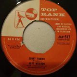 Bert Weedon ‎– Sorry Robbie / Easy Beat - Vinyl 7" Record - Good Quality (G) - C-Plan Audio