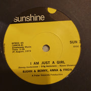 Björn & Benny, Anna & Frida ‎– Ring Ring - Vinyl 7" Record - Very-Good+ Quality (VG+) - C-Plan Audio