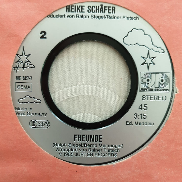 Heike Schäfer ‎– Die Glocken Von Rom - Vinyl 7" Record - Very-Good+ Quality (VG+) - C-Plan Audio