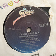 George Michael ‎– I Want Your - Vinyl 7" Record - Opened  - Very-Good Quality (VG) - C-Plan Audio
