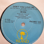 49 ERS - Touch Me - Vinyl 7" Record - Very-Good+ Quality (VG+) - C-Plan Audio