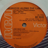 Jim Reeves - Theres always me - Vinyl 7" Record - Very-Good+ Quality (VG+) - C-Plan Audio