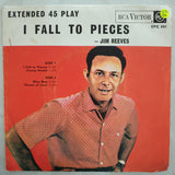 Jim Reeves ‎– I Fall To Pieces - Vinyl 7" Record - Opened  - Good+ Quality (G+) - C-Plan Audio