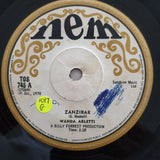 Wanda Arletti ‎– Zanzibar - Vinyl 7" Record - Good Quality (G) - C-Plan Audio