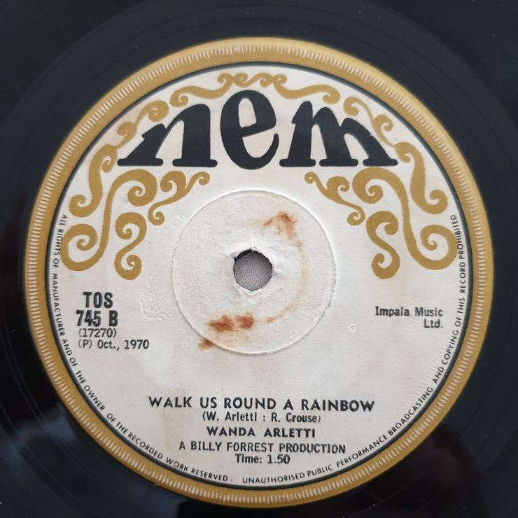 Wanda Arletti ‎– Zanzibar - Vinyl 7" Record - Good Quality (G) - C-Plan Audio