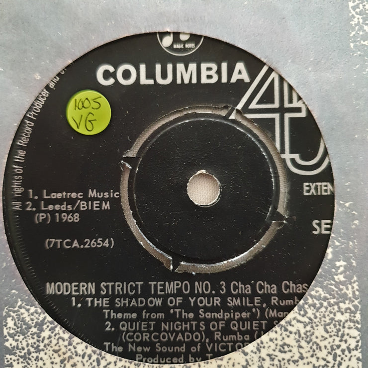 Modern Strict Tempo No 3 - Vinyl 7" Record - Opened  - Very-Good Quality (VG) - C-Plan Audio