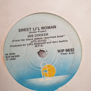 Joe Cocker / Jennifer Warnes ‎– Up Where We Belong - Vinyl 7" Record - Very-Good+ Quality (VG+) - C-Plan Audio