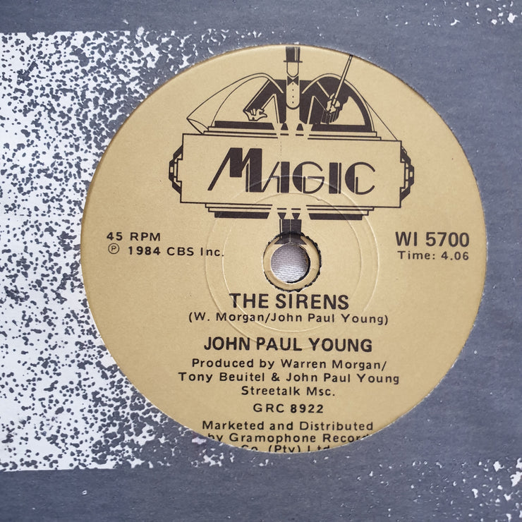 John Paul Young - War Games - Vinyl 7" Record - Very-Good+ Quality (VG+) - C-Plan Audio