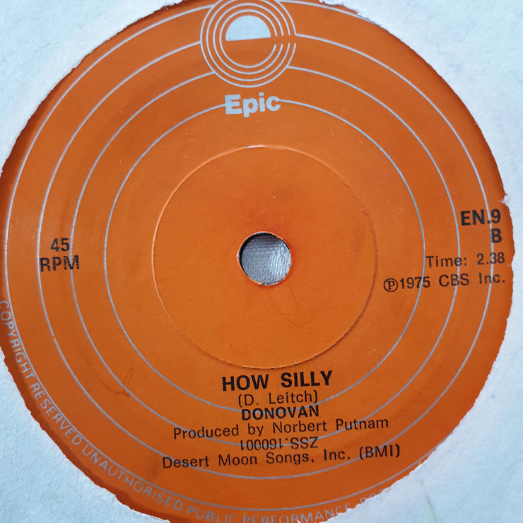 Donovan ‎– Rock And Roll Souljer - Vinyl 7" Record - Very-Good+ Quality (VG+) - C-Plan Audio