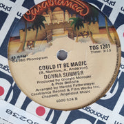 Donna Summer ‎– Walk Away - Vinyl 7" Record - Opened  - Very-Good Quality (VG) - C-Plan Audio
