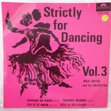 Max Greger And His Orchestra ‎– Strictly for Dancing Volume 3 - Vinyl 7" Record - Very-Good+ Quality (VG+) - C-Plan Audio
